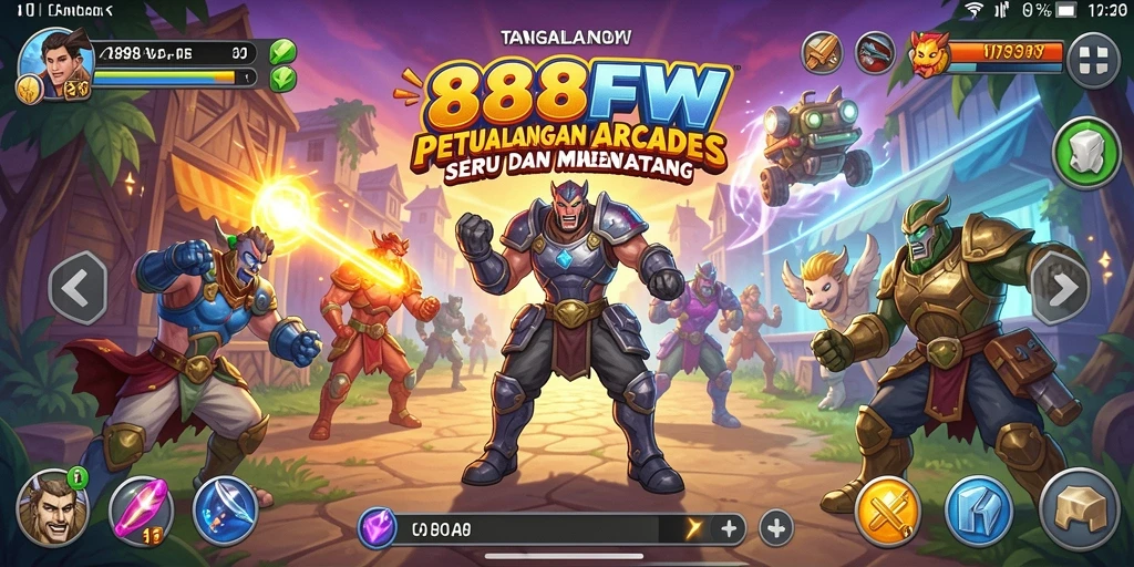 Screenshot dari gameplay 888FW yang penuh aksi dan tantangan.