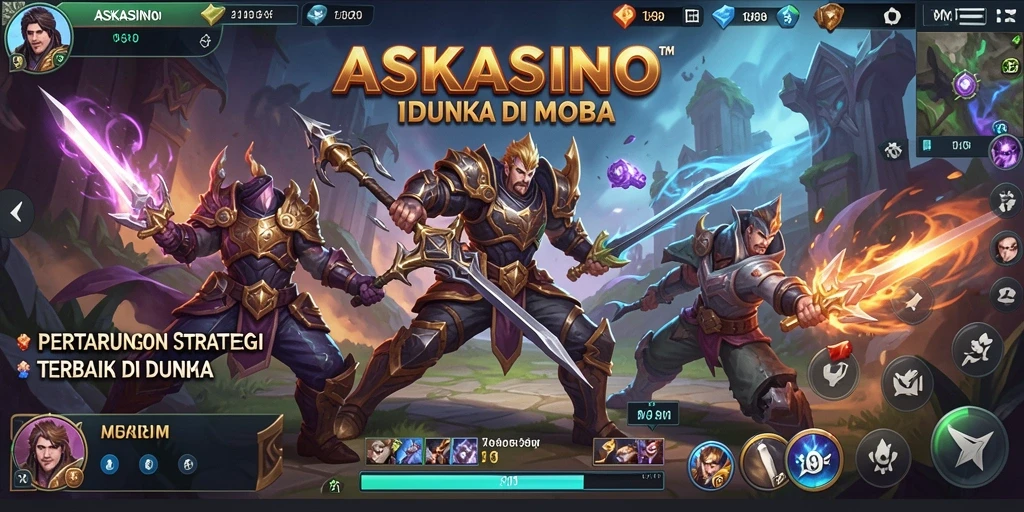 Gameplay seru dan strategi menarik di ASKASINO.