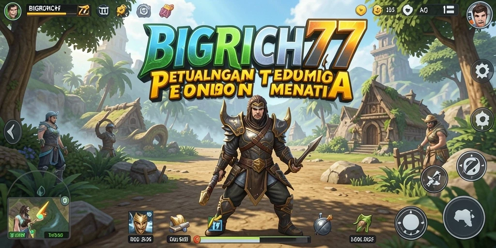 Tampilan gameplay memukau dalam dunia Open World BIGRICH77.