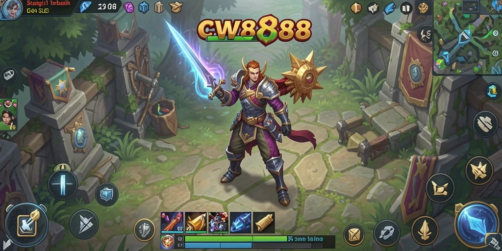Gameplay menarik CW8888 dalam dunia SLG.