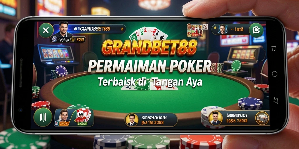 Tampilan gameplay mendebarkan di GRANDBET88 dengan pemain kompetitif.
