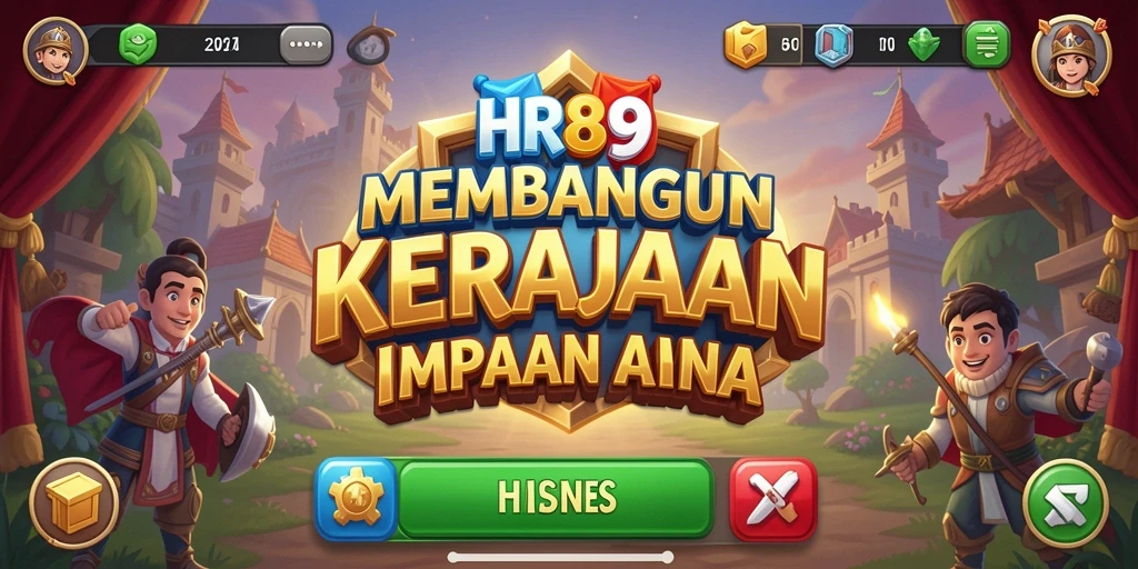 Tampilan gameplay HR89 yang mengasyikkan dan strategis dalam membangun bisnis.