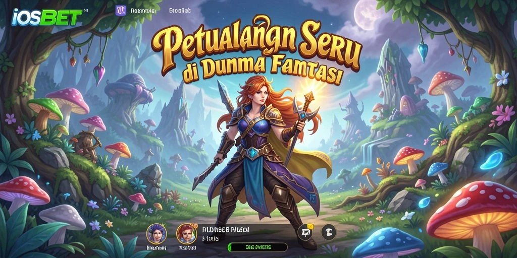 Tampilan gameplay IOSBET yang menawan dan penuh aksi petualangan.