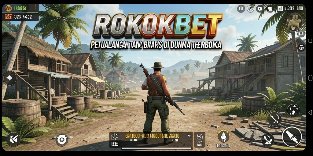Tampilan screenshot gameplay ROKOKBET yang memukau dan luas.