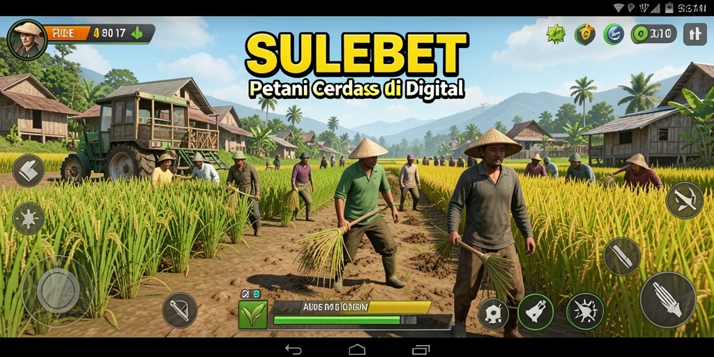 Tampilan gameplay SULEBET yang menarik dalam mengelola pertanian.