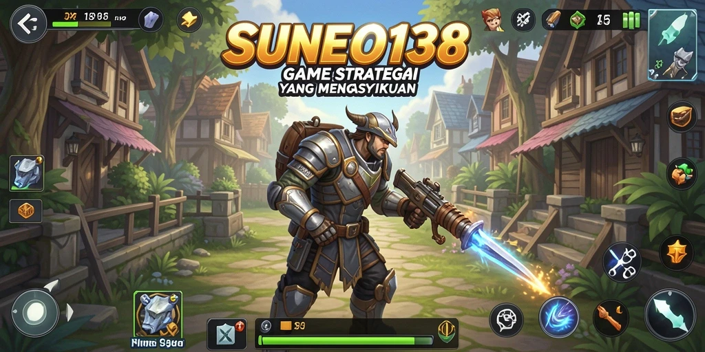 Tampilan gameplay menegangkan dan strategis dari SUNEO138.