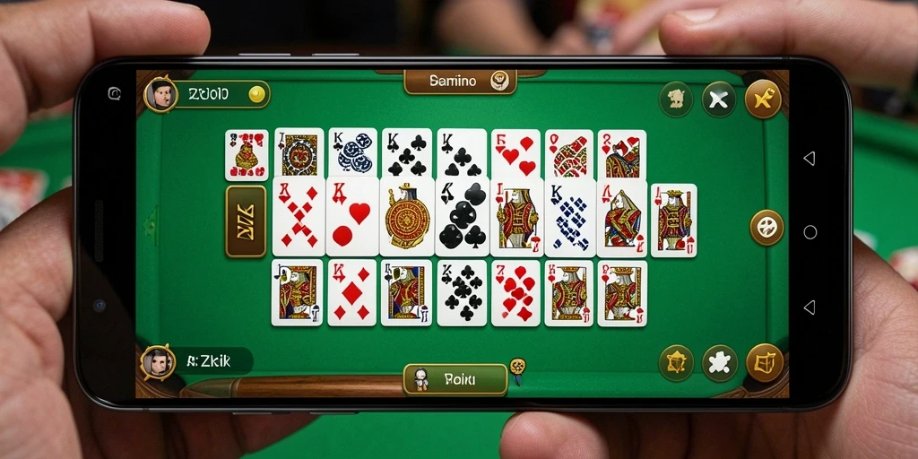 Gameplay ZK7 yang seru dan penuh tantangan di layar.